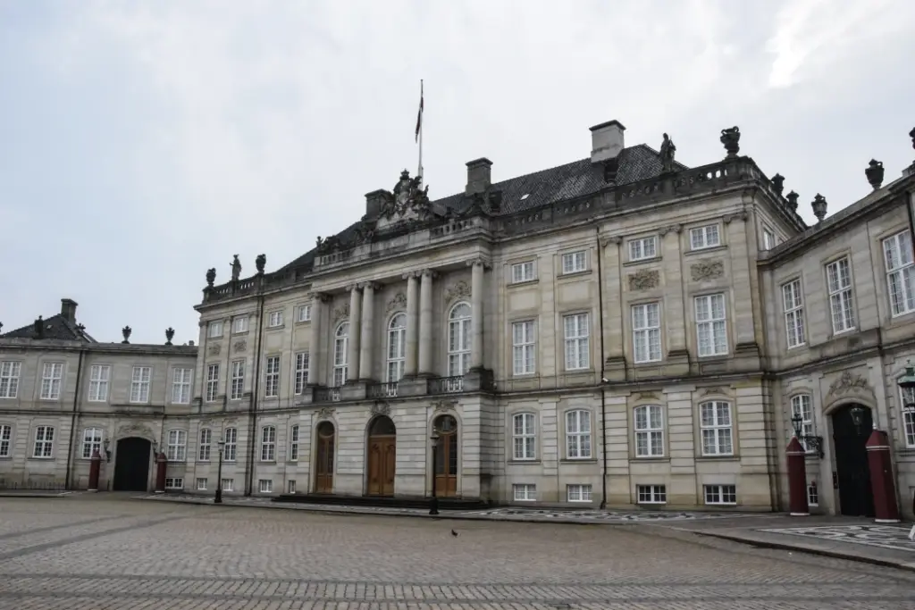 Schloss Amalienborg, Kopenhagen, Dänemark