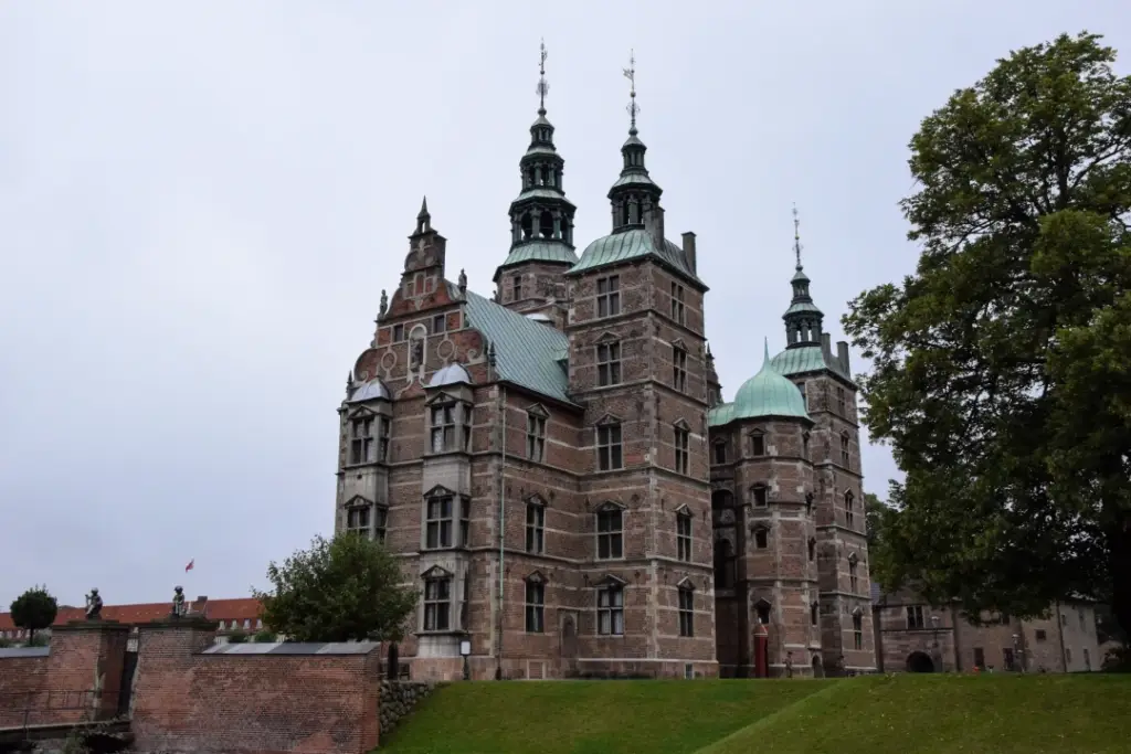 Schloss Rosenborg in Kopenhagen in Dänemark.