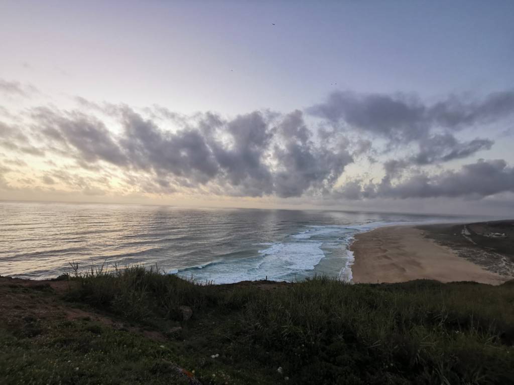 Küstenlandschaft in Portugal in der Nähe von Nazare