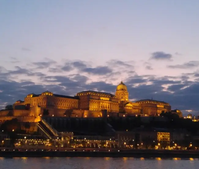 Skyline von Budapest, Ungarn.