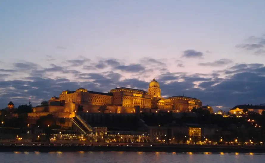 Skyline von Budapest, Ungarn.
